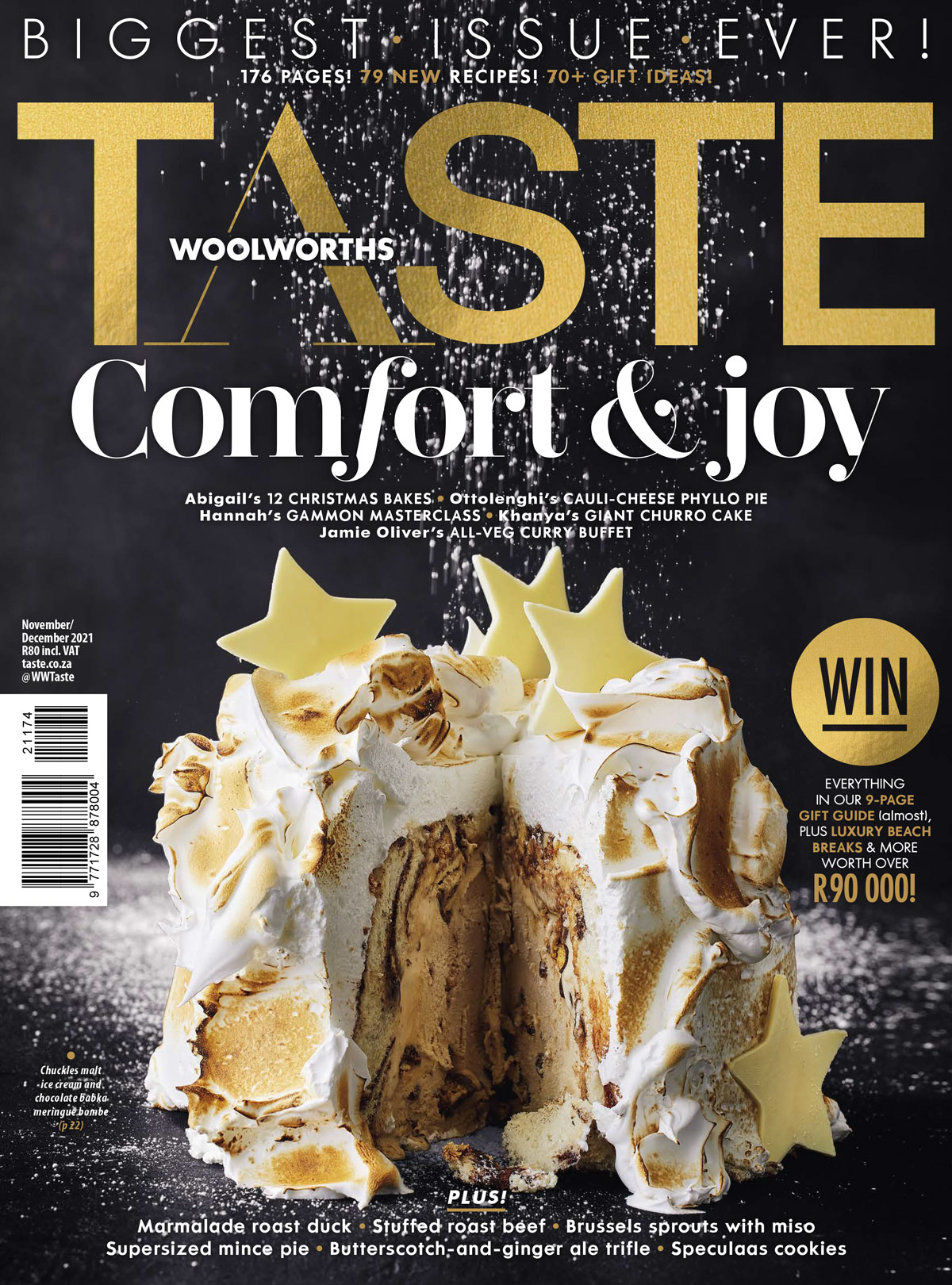 Taste November/December cover 2021