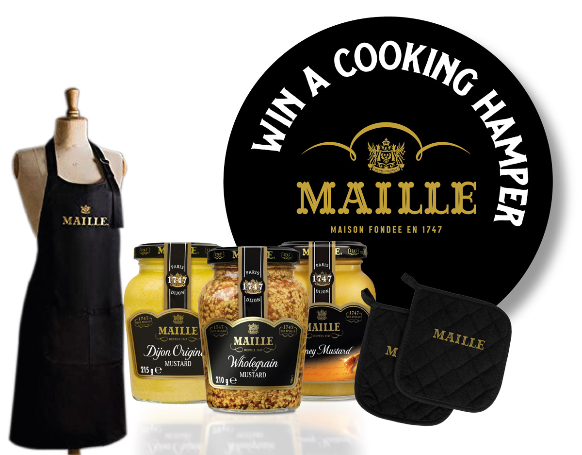 Maille Mustard hamper