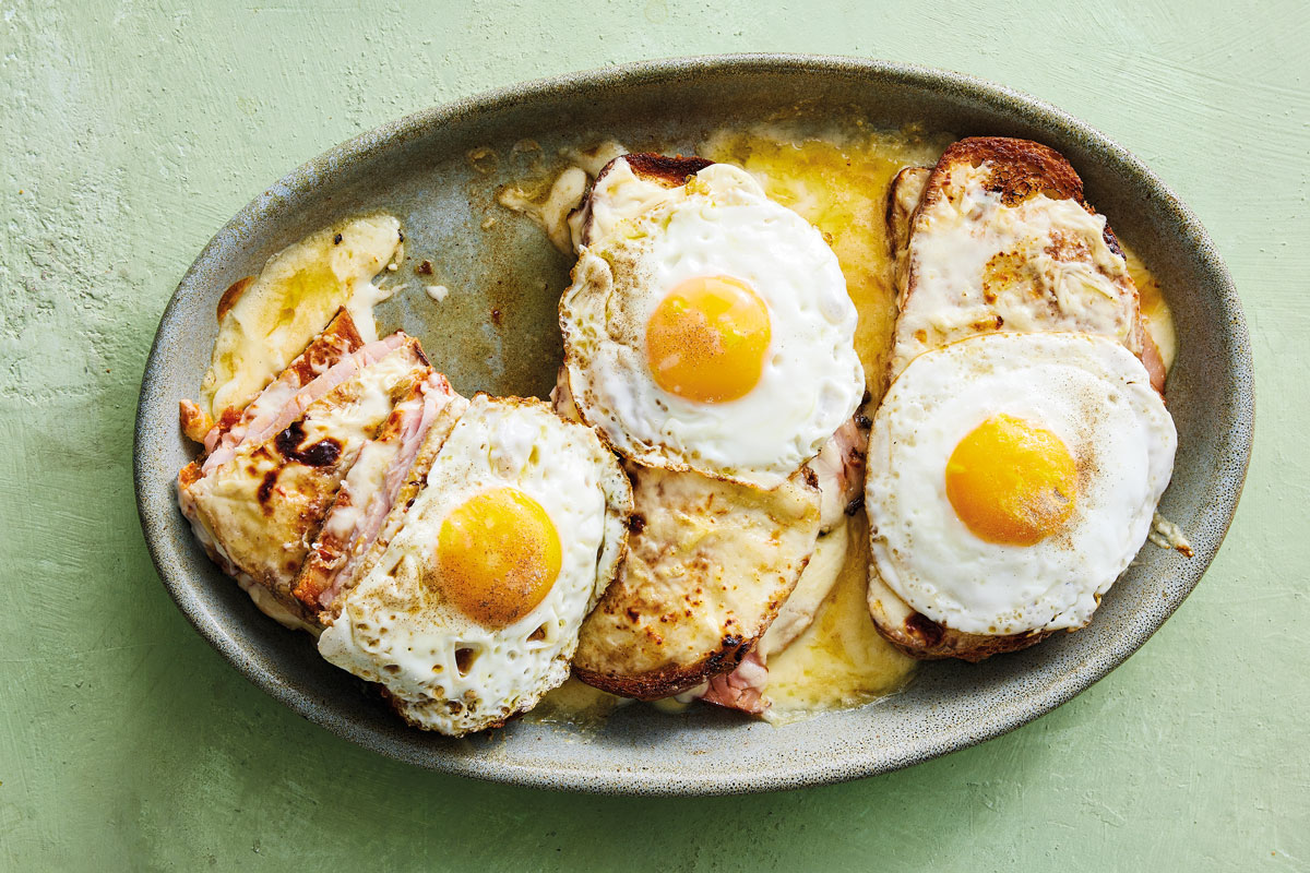 Gammon croque madame