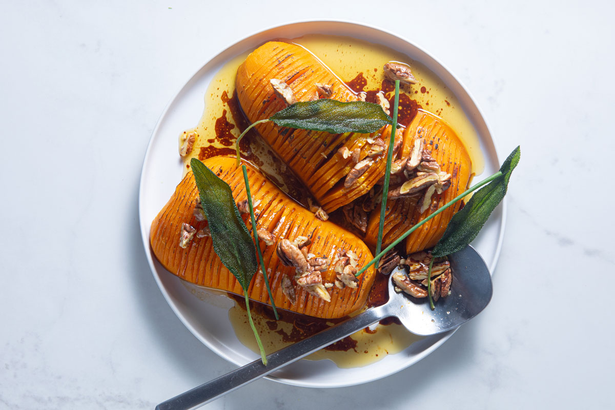 Hasselback butternut