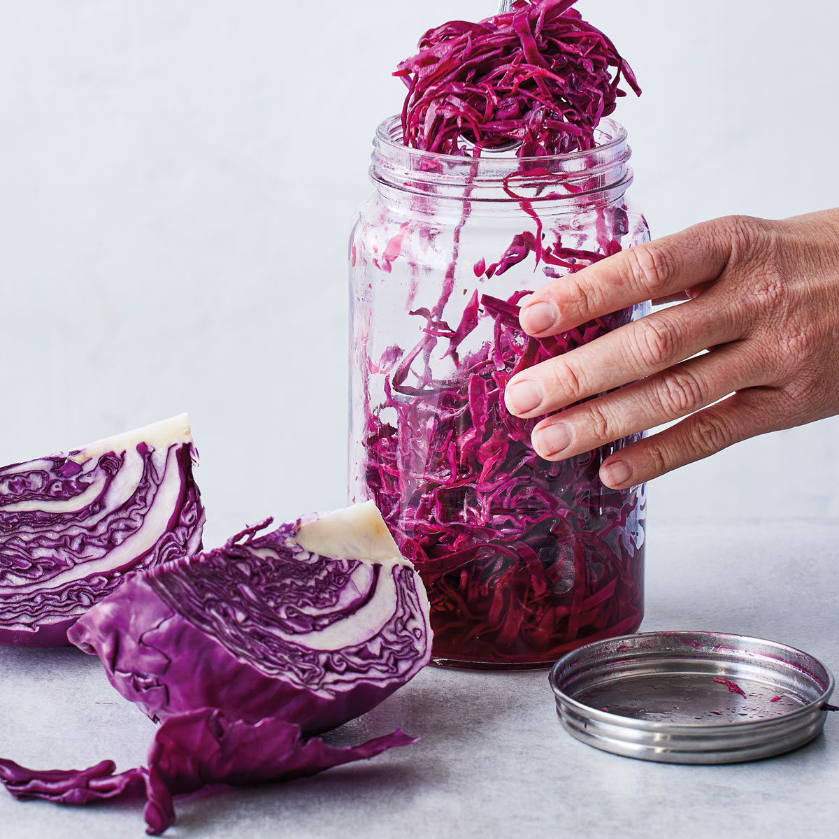 Overnight cabbage pickle Woolworths TASTE