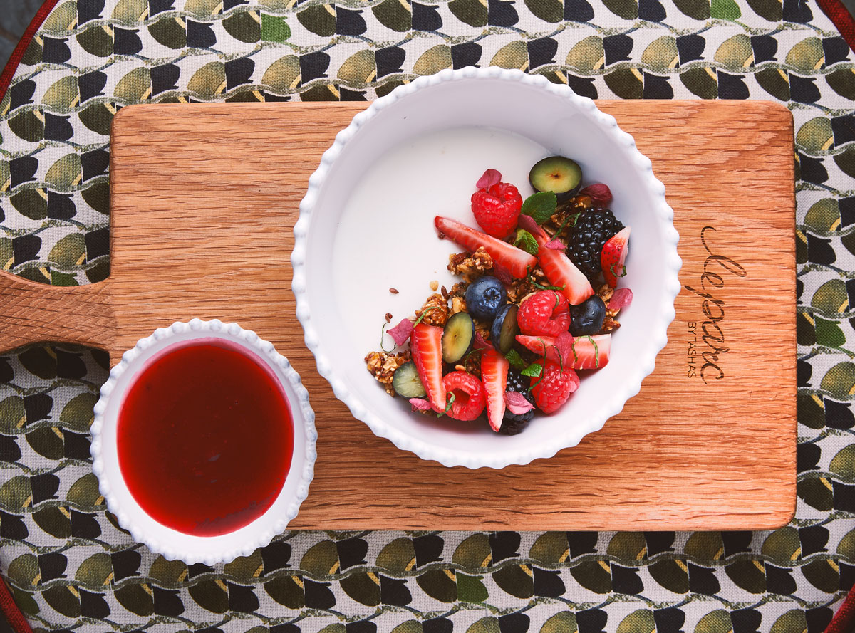 Breakfast panna cotta Woolworths TASTE