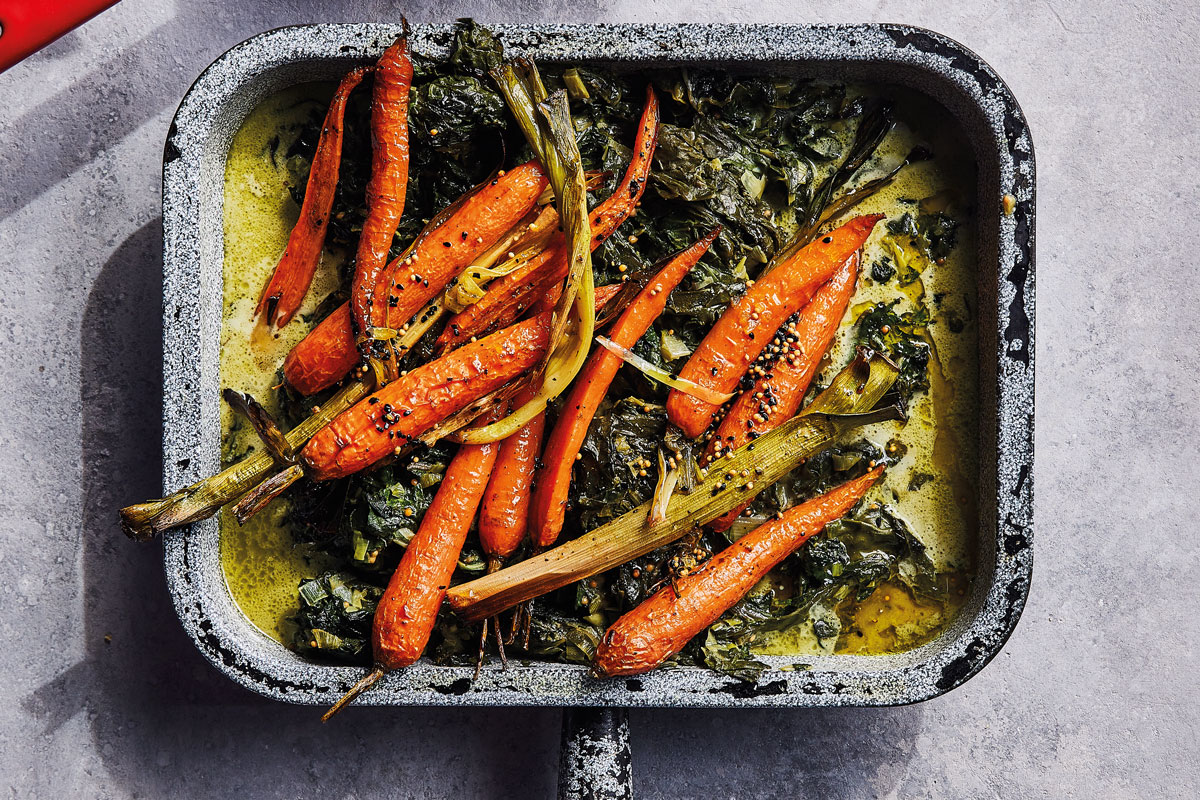 Indian-style creamed spinach