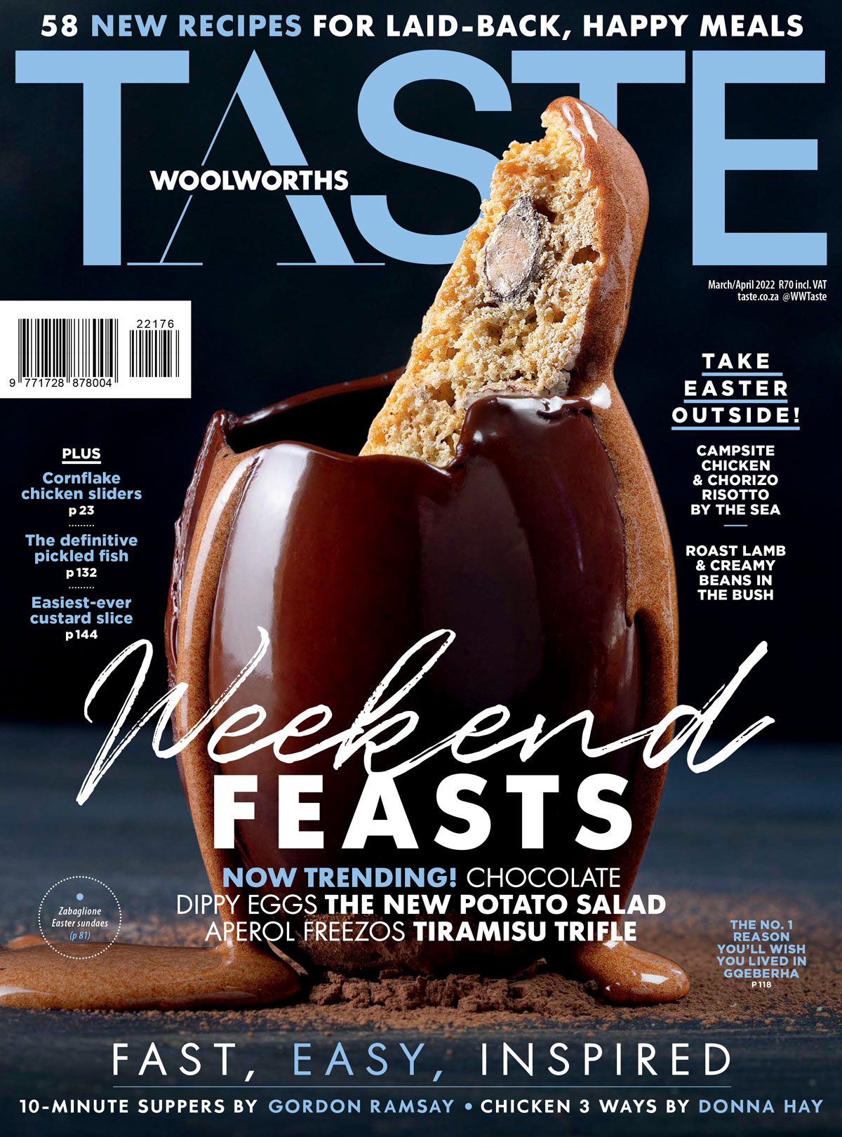 Woolworths TASTE March/April T176 cover