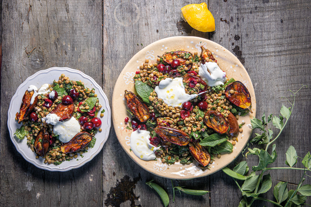 Harissa brinjal salad | Woolworths TASTE