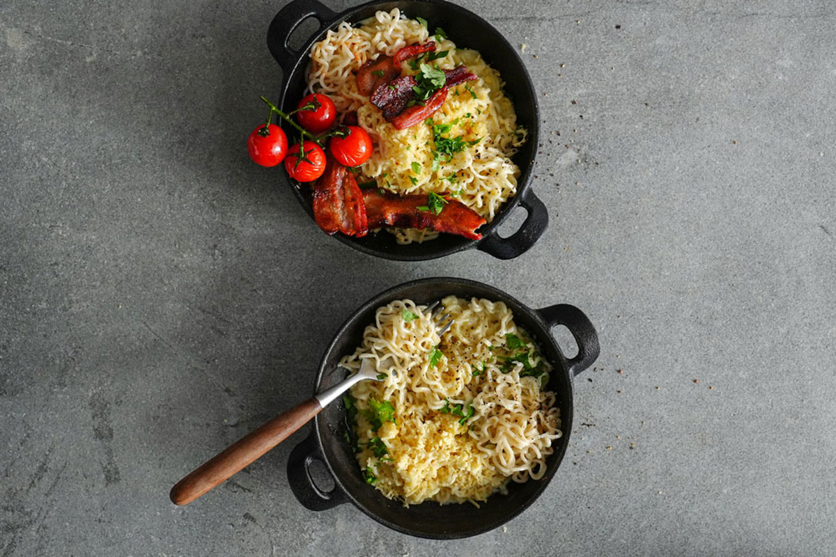 Ultimate cheat’s mac ’n cheese noodles recipe