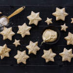 Cardamom, white chocolate and coconut biscuits