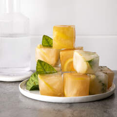 LemonGold®-tonic ice cubes