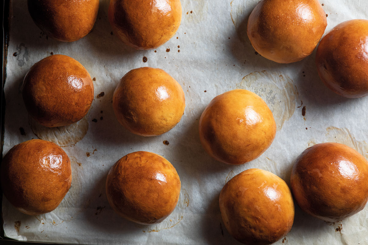 Japanese milk buns