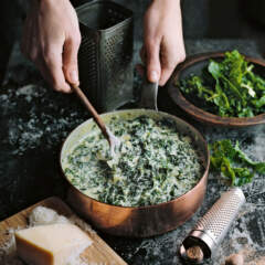 Ultimate creamed spinach