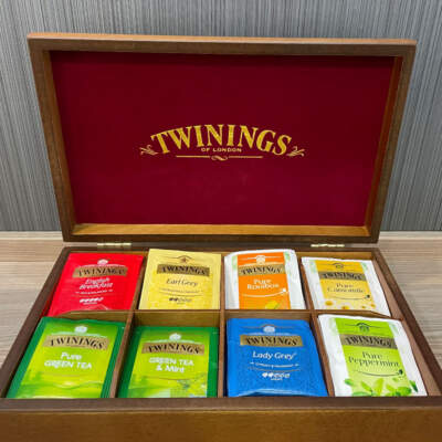 Win one of two Twinings wooden tea chests worth R1000