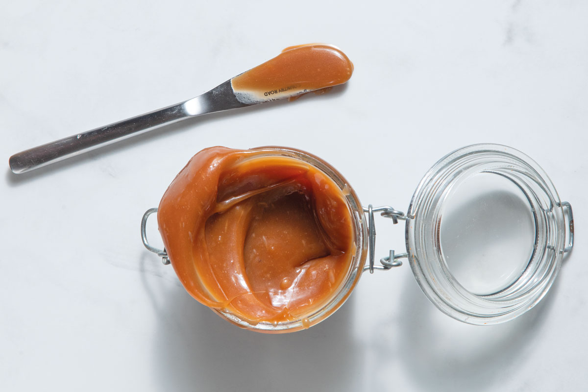 Add a sprinkle of salt to turn it into a salted caramel sauce