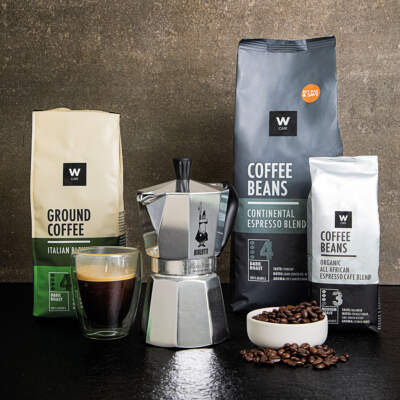 Win one of two WCafé coffee hampers worth R2 734