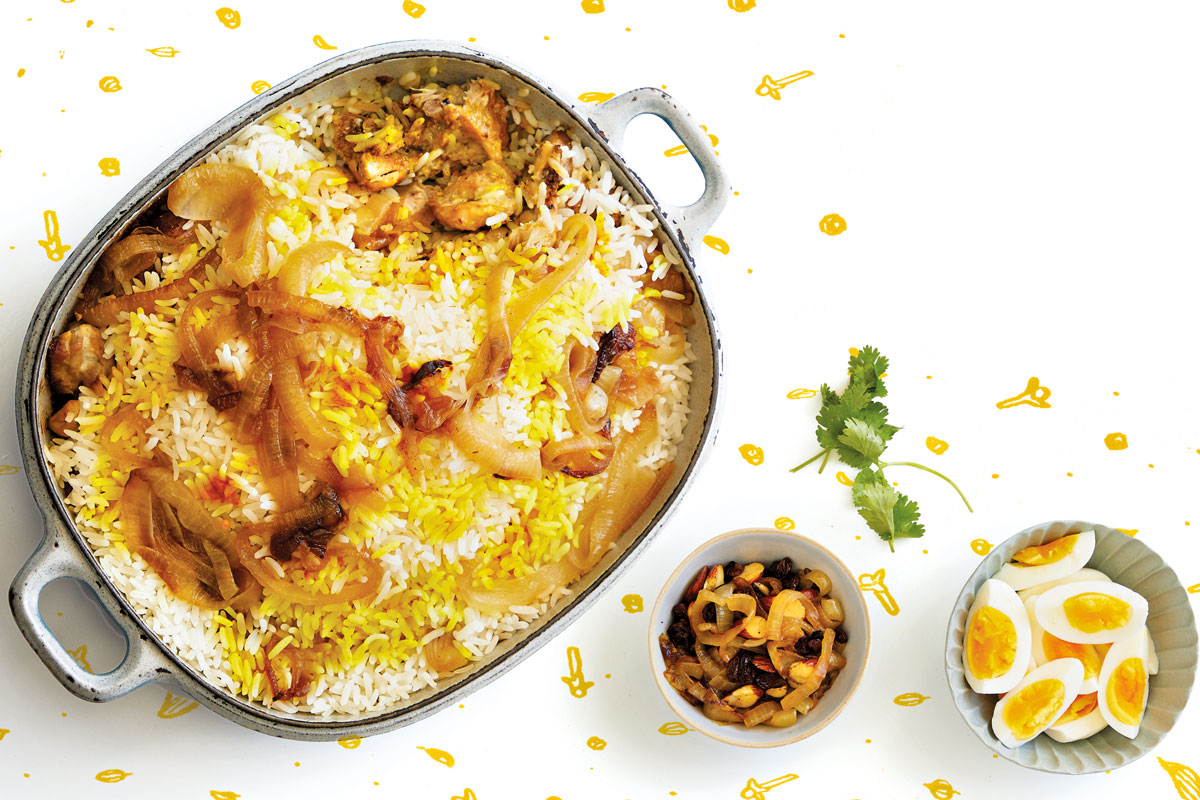 Chicken thigh biryani Woolworths TASTE