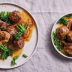 Parmesan-and-anchovy meatballs