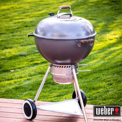 Subscribe to the TASTE newsletter and you could win a Weber Charcoal Kettle grill worth R7 699!