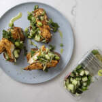 Green-summer-crunch-and-chicken-toasts--scaled