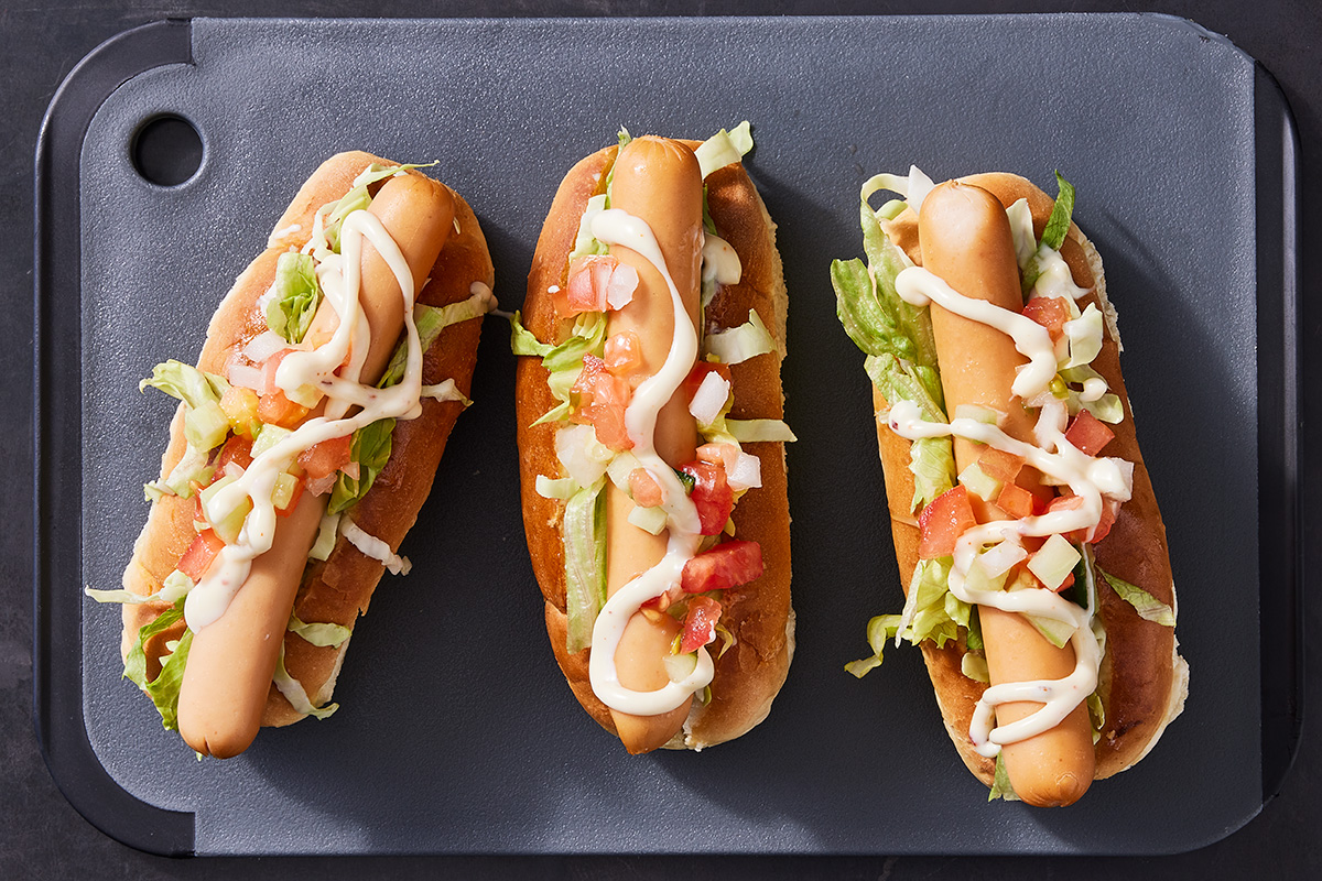 Tacostyle hot dog Woolworths TASTE
