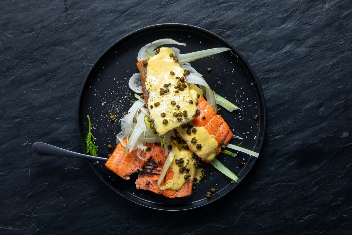 Trout with cheat’s Hollandaise | Woolworths TASTE