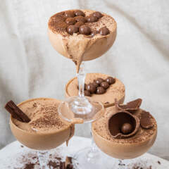 4-ingredient chocolate mousse