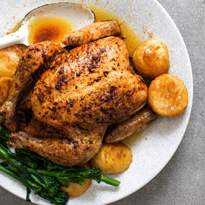 The secret to making Woolies' famous rotisserie chicken at home