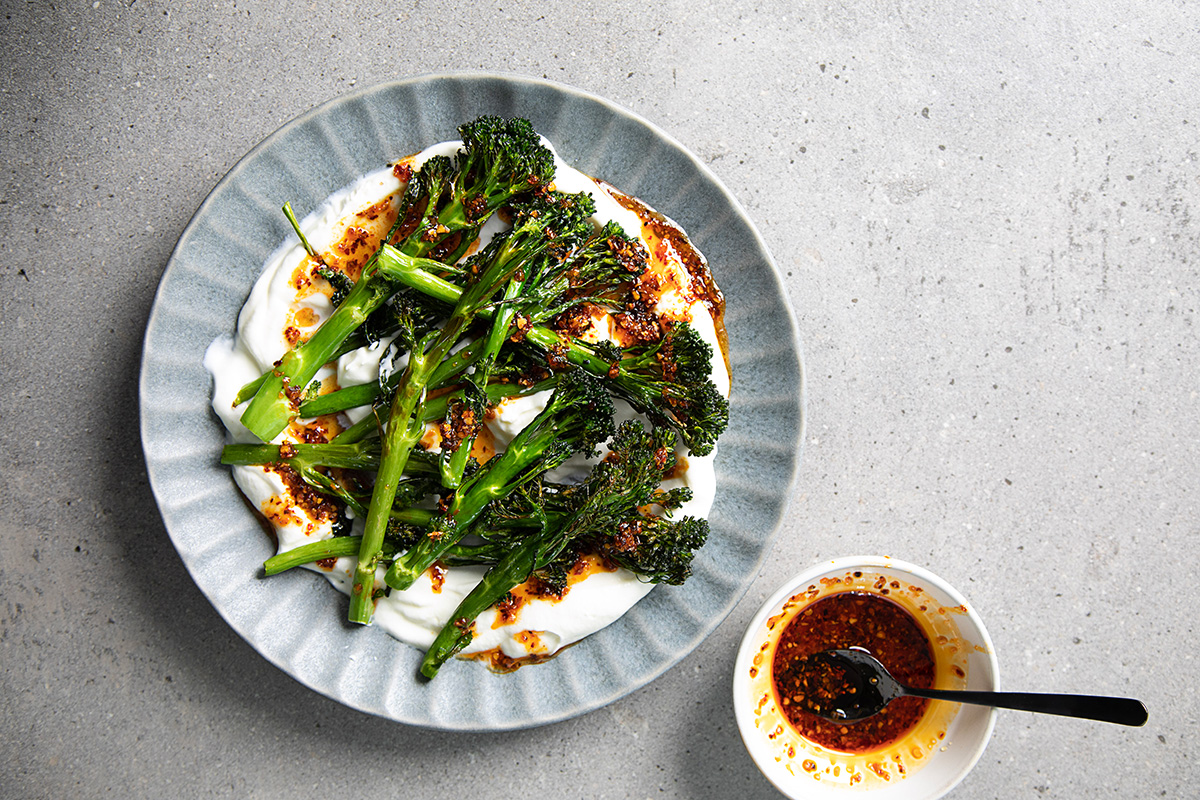 roasted broccoli tenderstem broccoli air fryer