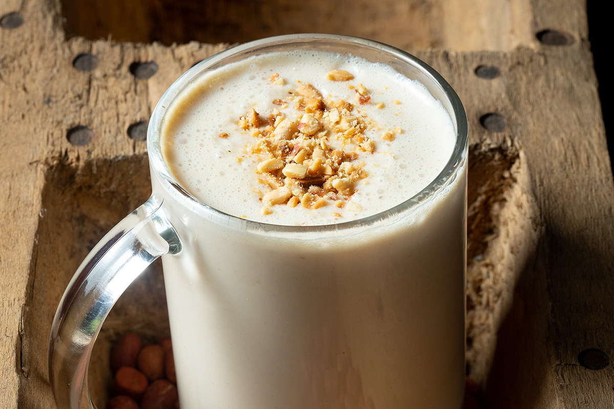 Hot peanut butter drink Woolworths TASTE