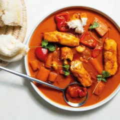 Fish stew with dombolo