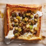 Brussels sprout tart