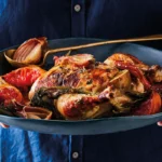 Grapefruit- and-white-balsamic roasted chicken