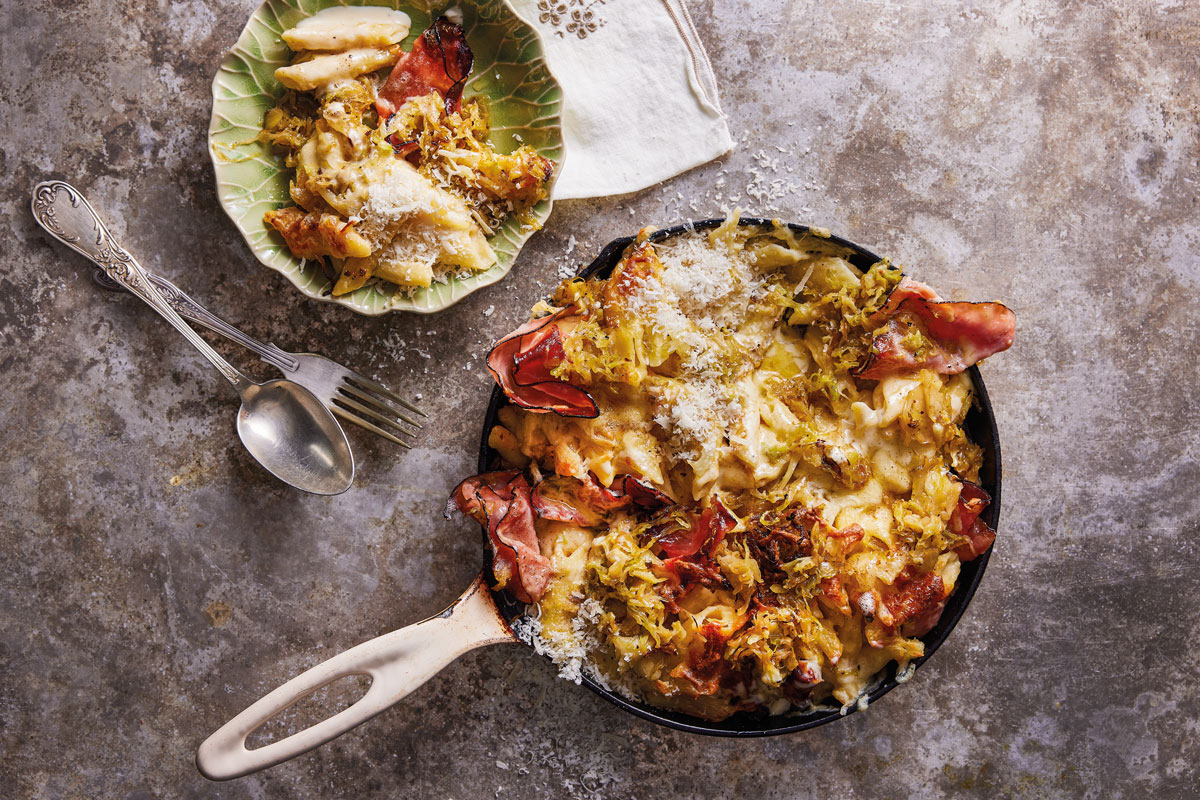 Cabbageandham mac ‘n cheese Woolworths TASTE