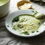 Cheesy broccoli soup
