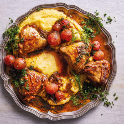 Chicken-and-radish stew
