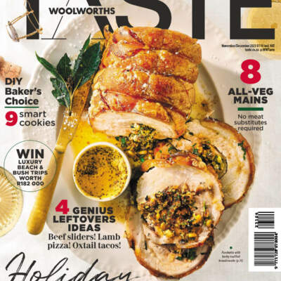 Get festive with the November/December issue of TASTE