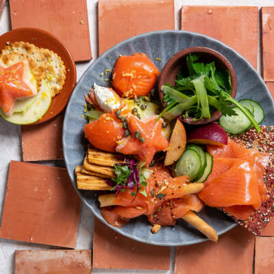 This trout platter is the definition of summer entertaining