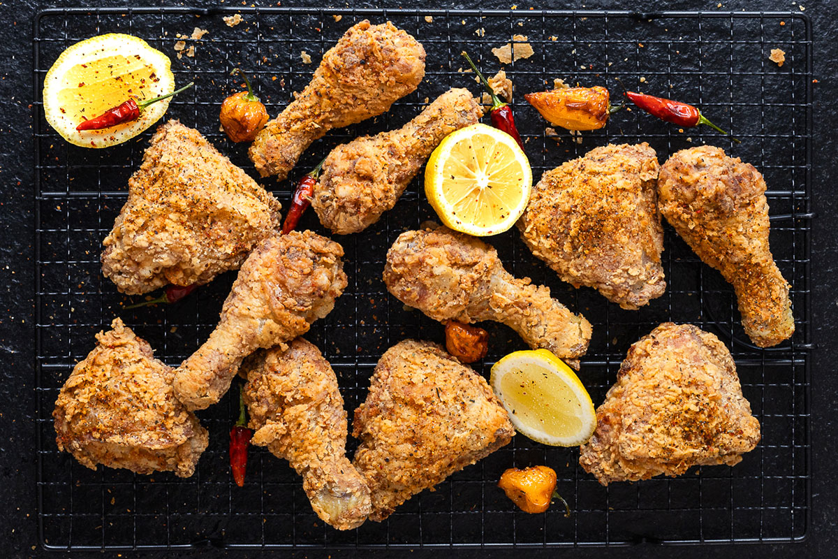 Fried chicken with chilliandlime seasoning Woolworths TASTE