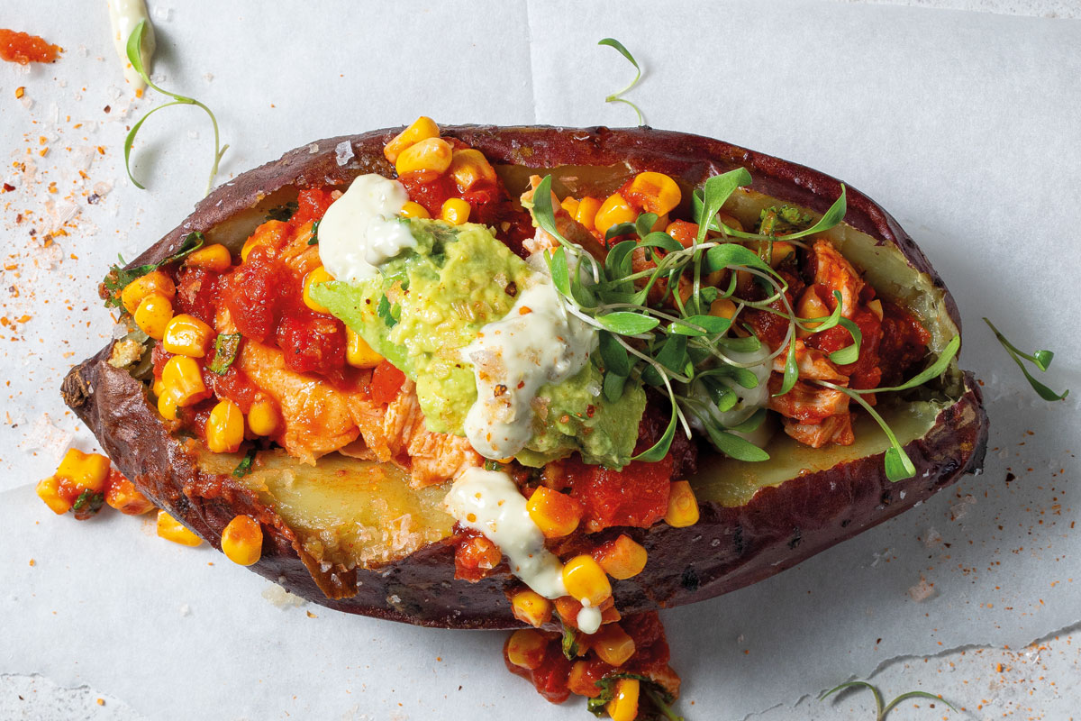 Tex-Mex Sweet Potatoes and Chicken recipe | WW TASTE