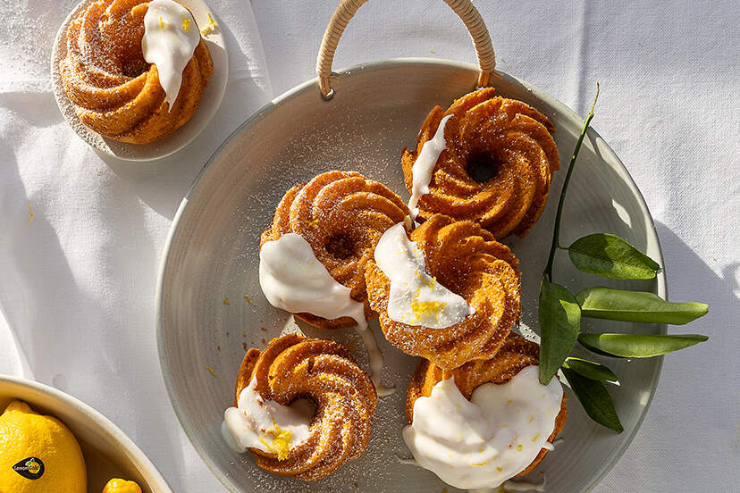 Mini LemonGold® bundt cakes Woolworths TASTE