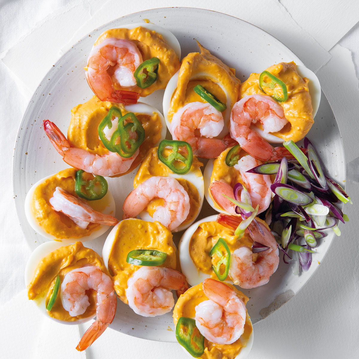 Gochujang devilled eggs recipe | Bite-Sized | WW TASTE