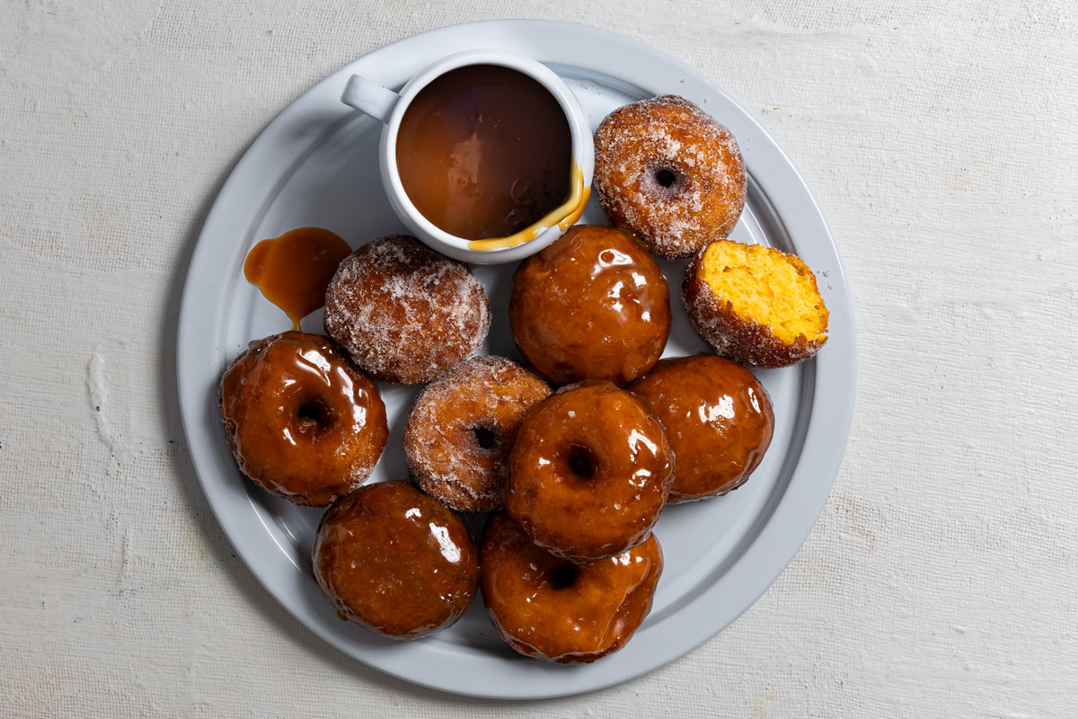 Braaied sweet potato doughnuts | Woolworths TASTE