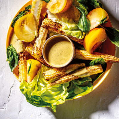 Carrot-and-orange tahini