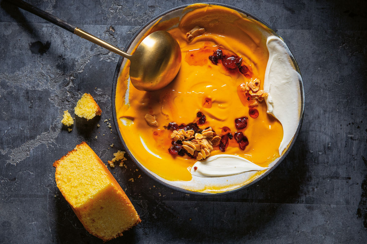 Chipotle-and-sweet potato soup | Woolworths TASTE