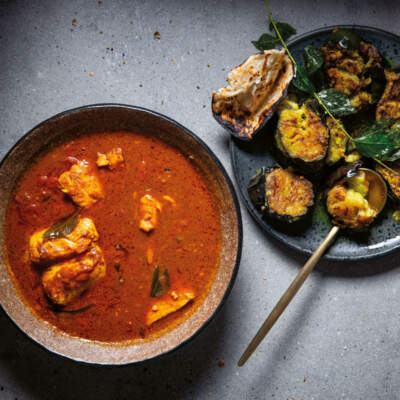 Sambar-style Indian fish broth