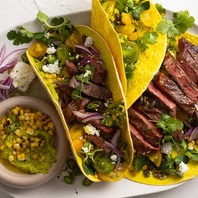 Wagyu steak tacos