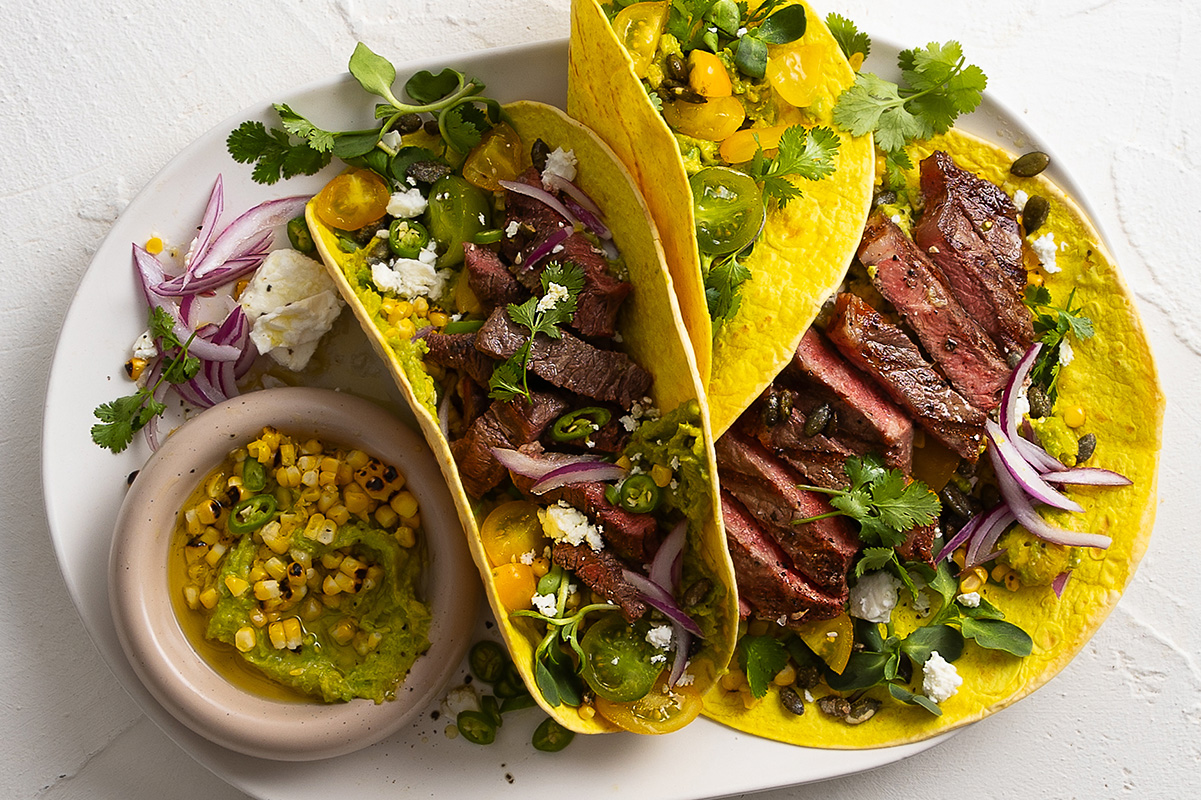 Wagyu steak tacos Woolworths TASTE