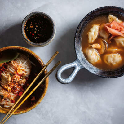 Easy wonton soup