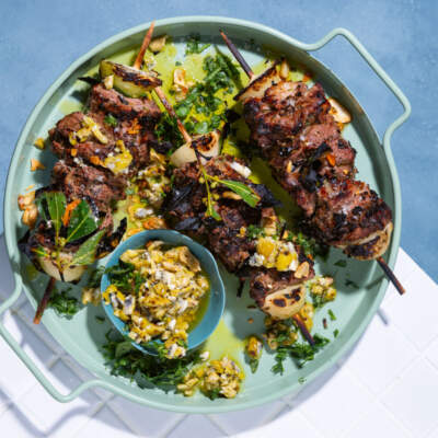 Leg of lamb kebabs