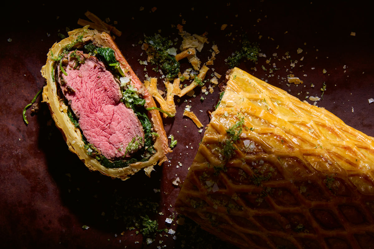 Nokx Majozi's beef wellington