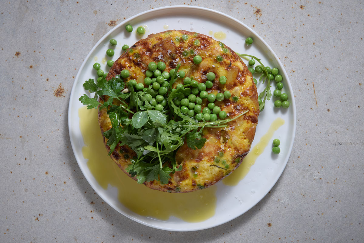 Roast dinner tortilla | Woolworths TASTE