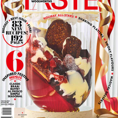 Surprise! We have a special Christmas edition of Woolworths TASTE